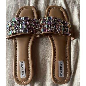 Bejeweled Steve Madden flats